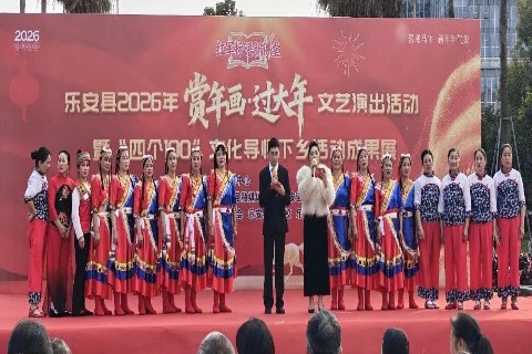 乐安县2026年“赏年画，过大年”文艺演出暨“四个100”文化导师下乡活动成果展圆满举办